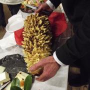 Arrivée du gâteau dans les landes