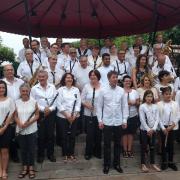  juillet 2019 st jean de Luz, kiosque Place Louis XiV