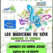 Affiche concert de printemps 2016