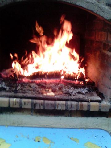 préparation du barbecue