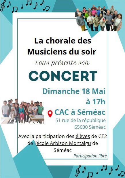 Concert 18 mai